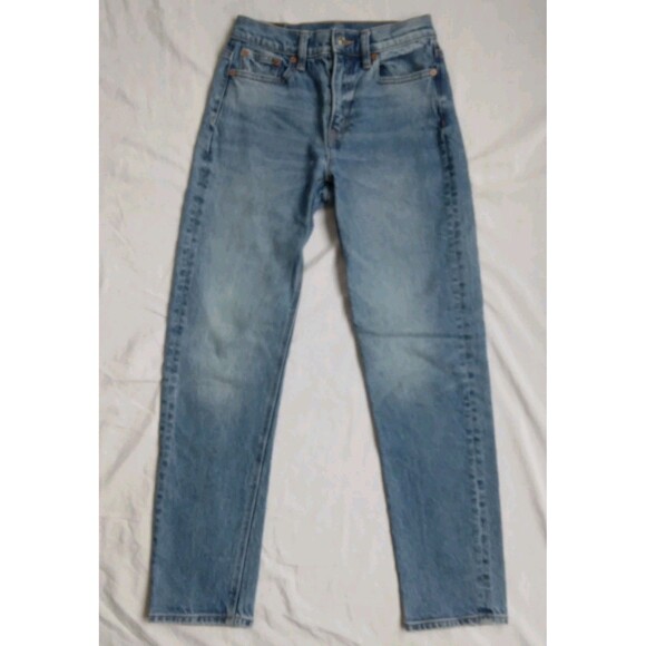 American Eagle Outfitters Denim - American Eagle Super High Rise Ankle Straight Jeans Stretch Boho Women's 000